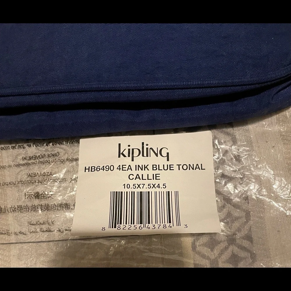 Kipling ink blue tonal “callie” - Picture 2 of 3